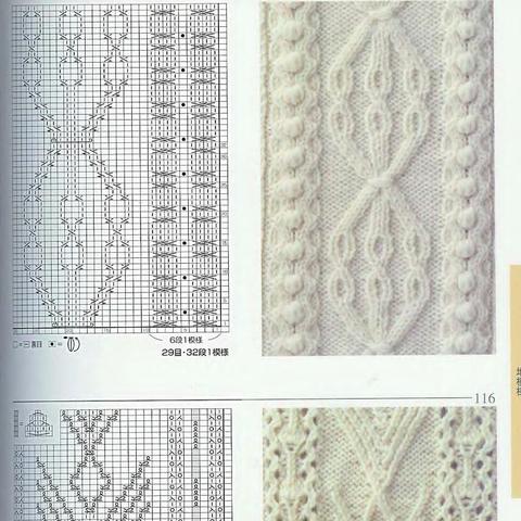 棒针花样最新图解大全集