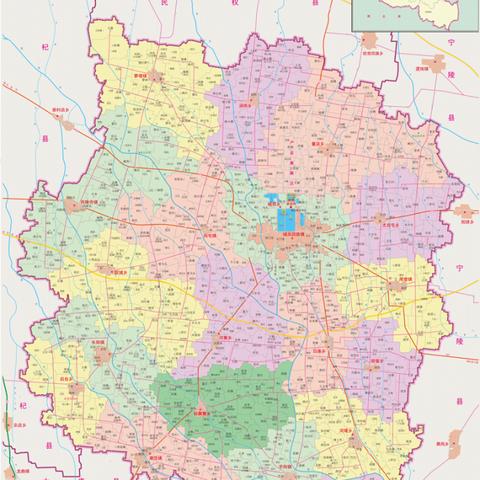 睢县县城地图最新解读及位置分布