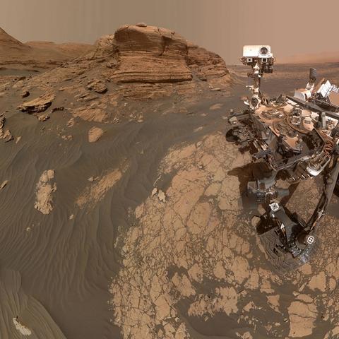 揭秘好奇号最新火星照片背后的神秘面纱