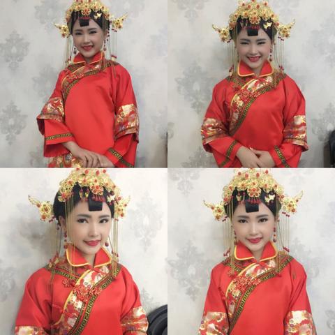 最新秀禾新娘造型细节图解,美丽无需言喻