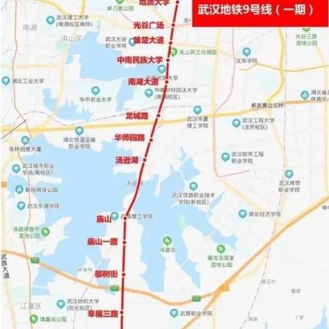 武汉地铁线路图最新详解